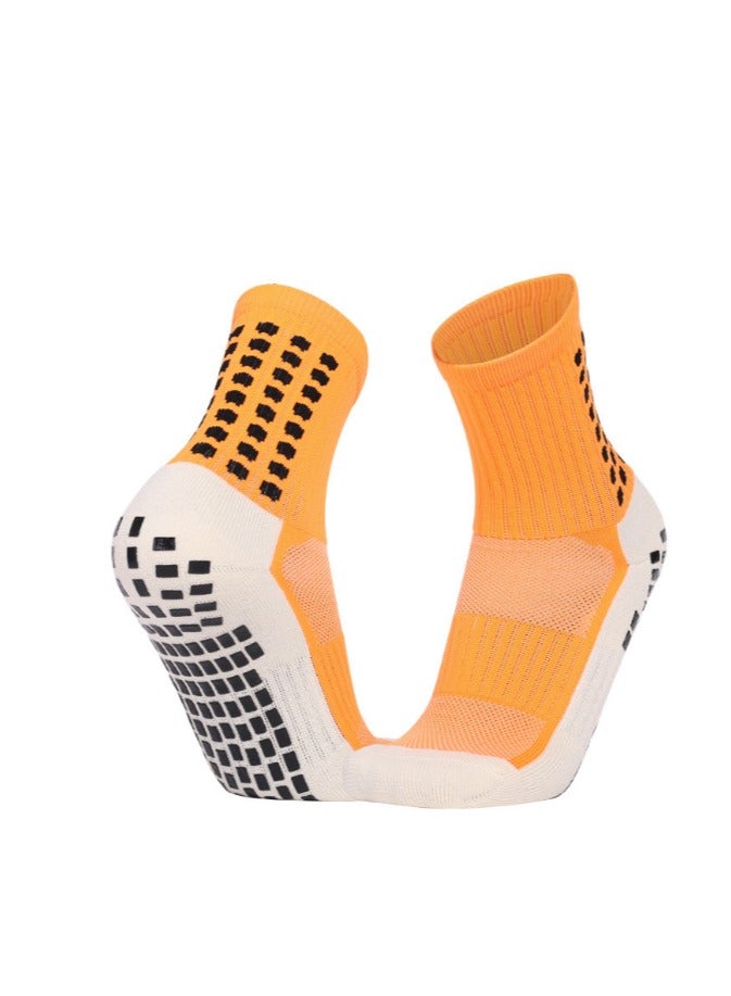 Kenzs 3 Pairs Colorful Football Anti-Slip Socks Gel Socks for Men Women Kids Anti-Slip Football Socks Suitable for Football Basketball Yoga - Image 4