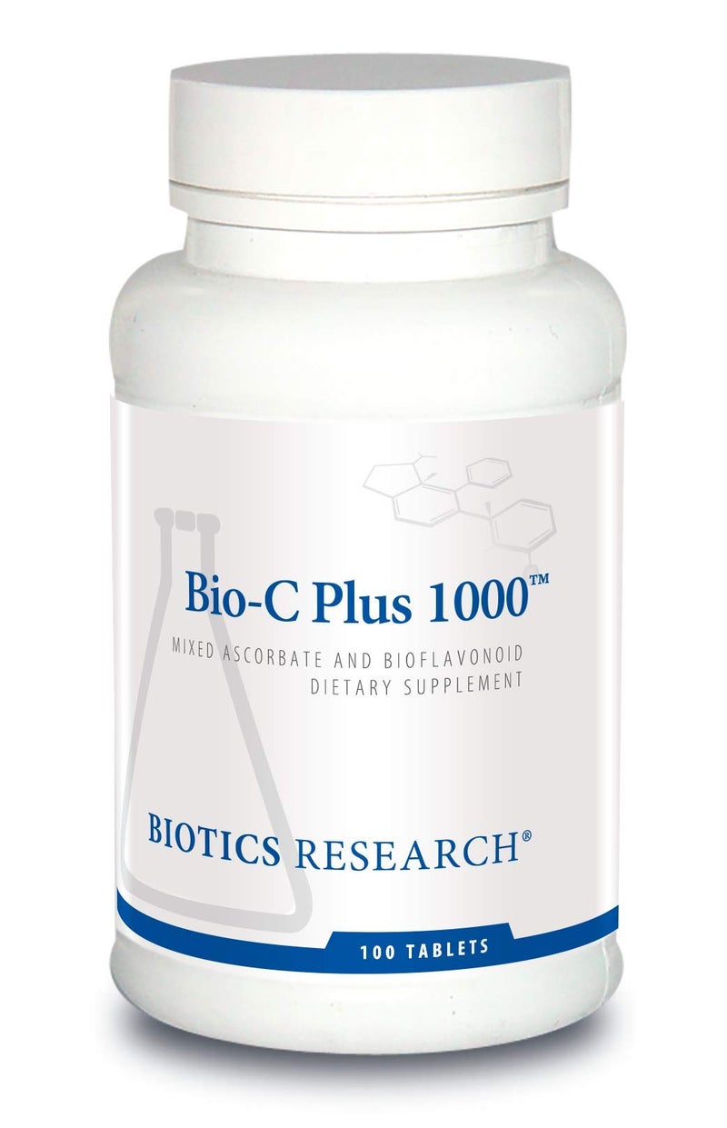 Bio C Plus 1000 Antioxidant High Potency Bioflavonoids Supports Healthy Immune Response Builds Collagen Healthy Skin Cartilage and Joint Support 100 Tablets