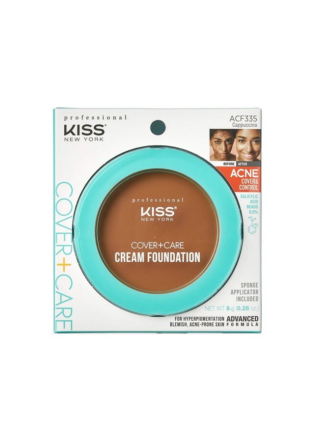 kiss new york KISS Cover+Care Acne Control Cream Foundation (Cappuccino)  - Image 1