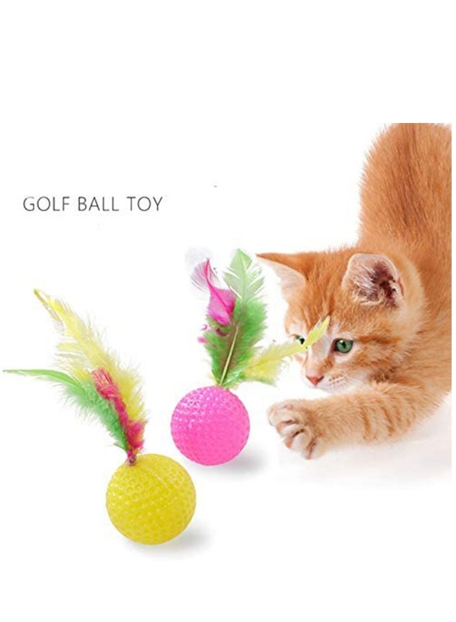 Cat Toys 21 Pcs Kitten Toys Cat Interactive Toys Set for Indoor Cats - Image 5