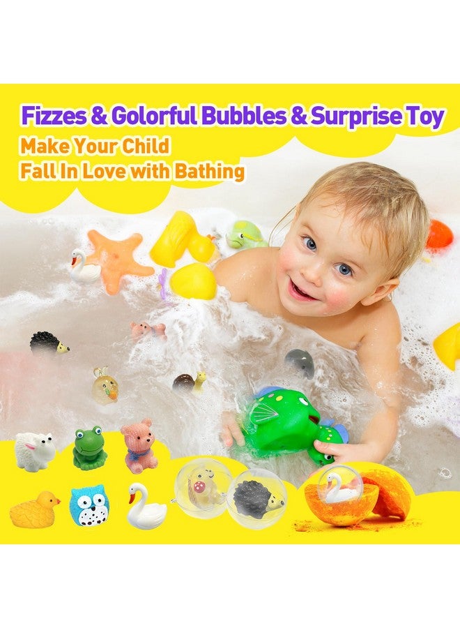 Lisotera Bath Bombs for Kids, 12pcs Bath Bombs with Surprise Toys Inside, Natural and Organic Colorful Bubble Bath Fizz Bomb for Kids, Gift Set for Birthday, Halloween, Christmas for Boys and Girls - Image 4