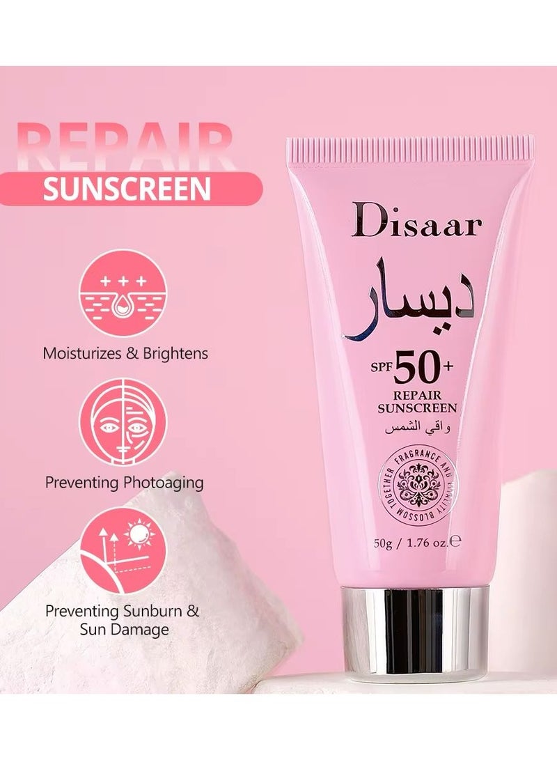 Disaar Collagen & Hyaluronic Acid  Repair Sunscreen SPF50+50g - Image 5