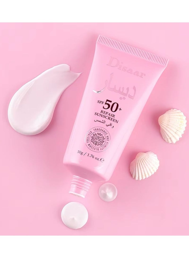 Disaar Collagen & Hyaluronic Acid  Repair Sunscreen SPF50+50g - Image 1