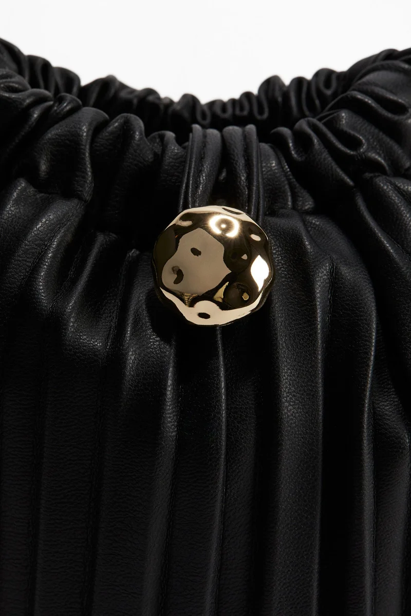 H&M Pleated phone bag