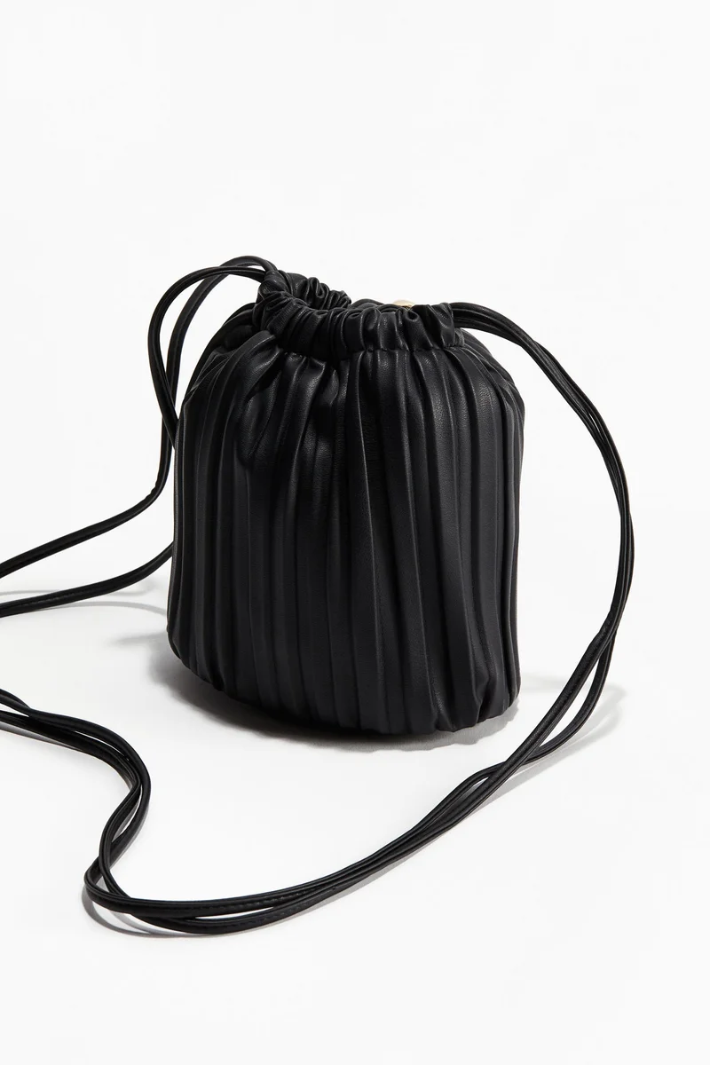 H&M Pleated phone bag