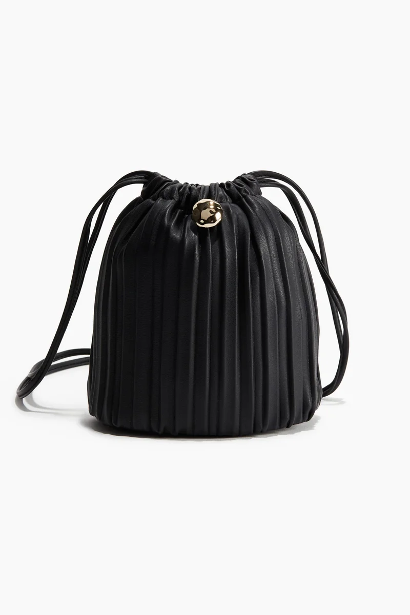 H&M Pleated phone bag