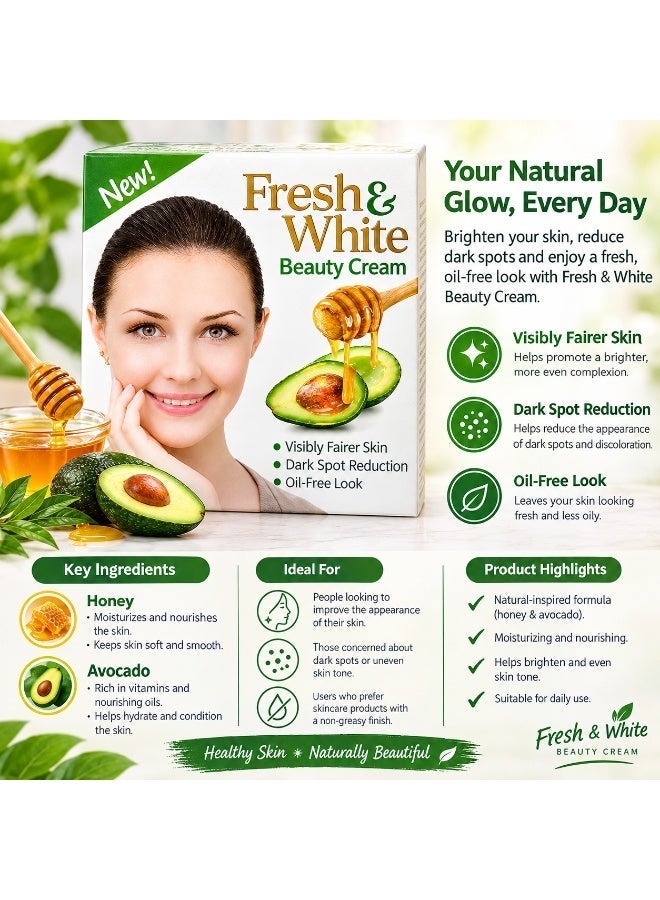 fresh & white Beauty Cream 28 gm - Image 4