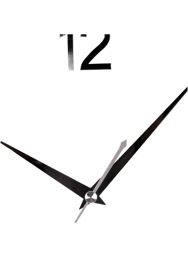 POWER Tyrant King Clock Square Living Room Simple Hanging Clock Clock 3D Letter Wall-Mounted 30Cm Wood Grain Color Bw23005J - Image 3