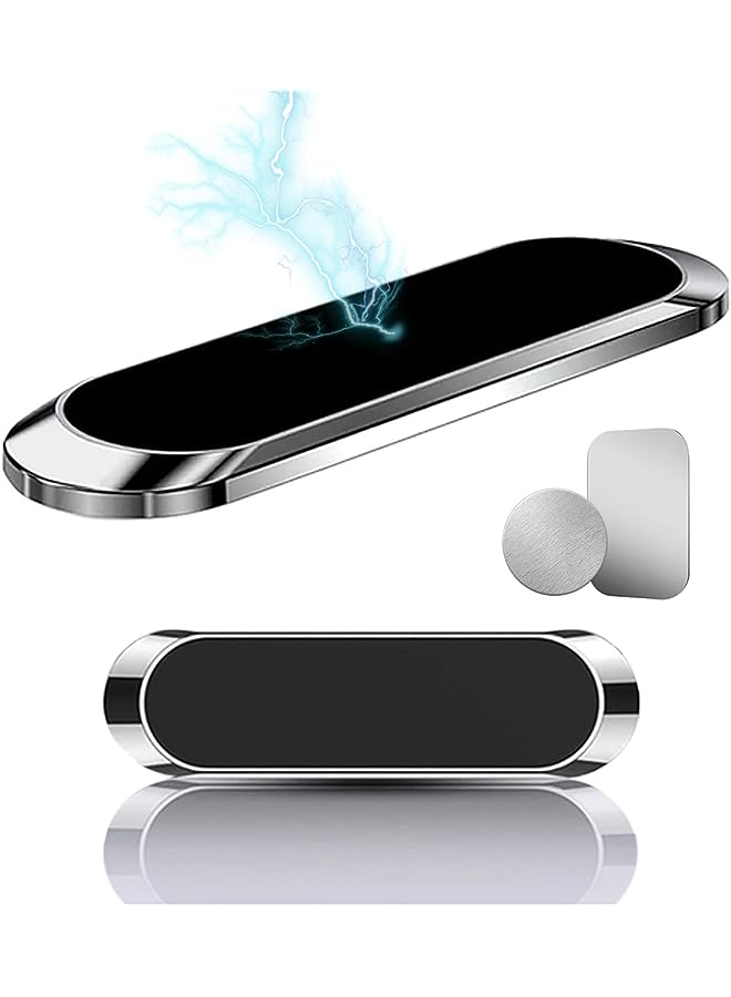 Zaboon Magnetic Car Phone Holder, Silicone Wall Cell Phone Stand 6Pcs Magnet Magnetic For Car Dashboard, Office, Home Wall, Bedside, All Mobile Phone Universal - Image 1