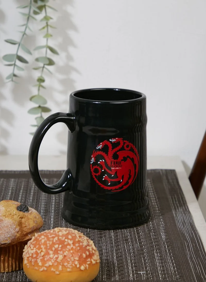 GAMES OF THRONES Game Of Thrones House Targaryen Ceramic Stein Mug