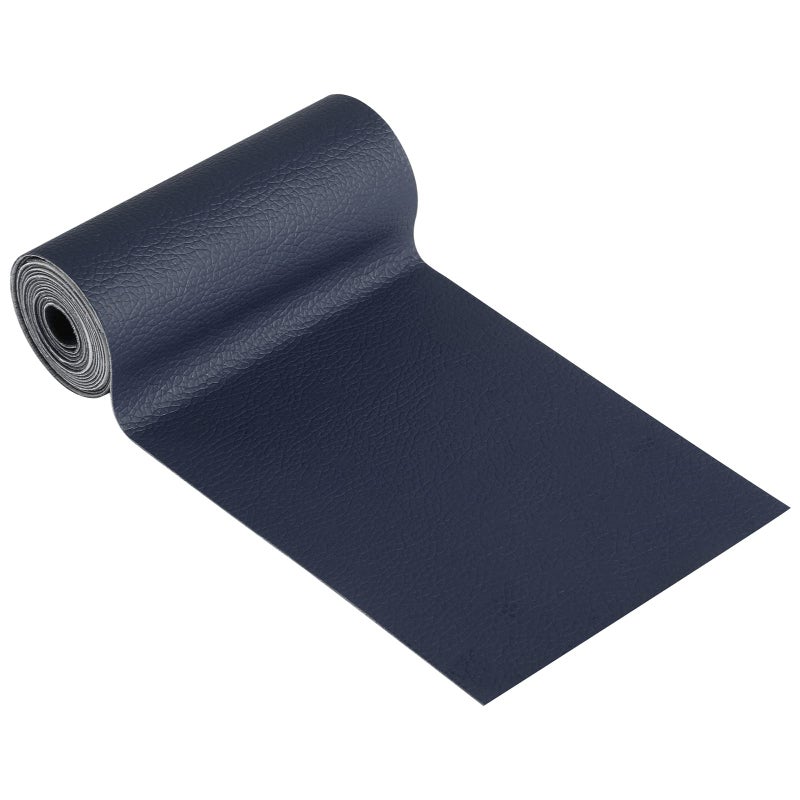 YAFLC Leather Repair Patch for Furniture, 4" x 63" Self Adhesive Leather Repair Kit Vinyl Repair Tape for Car Seat Sofa Jackets Couches Chair Blue - Image 5