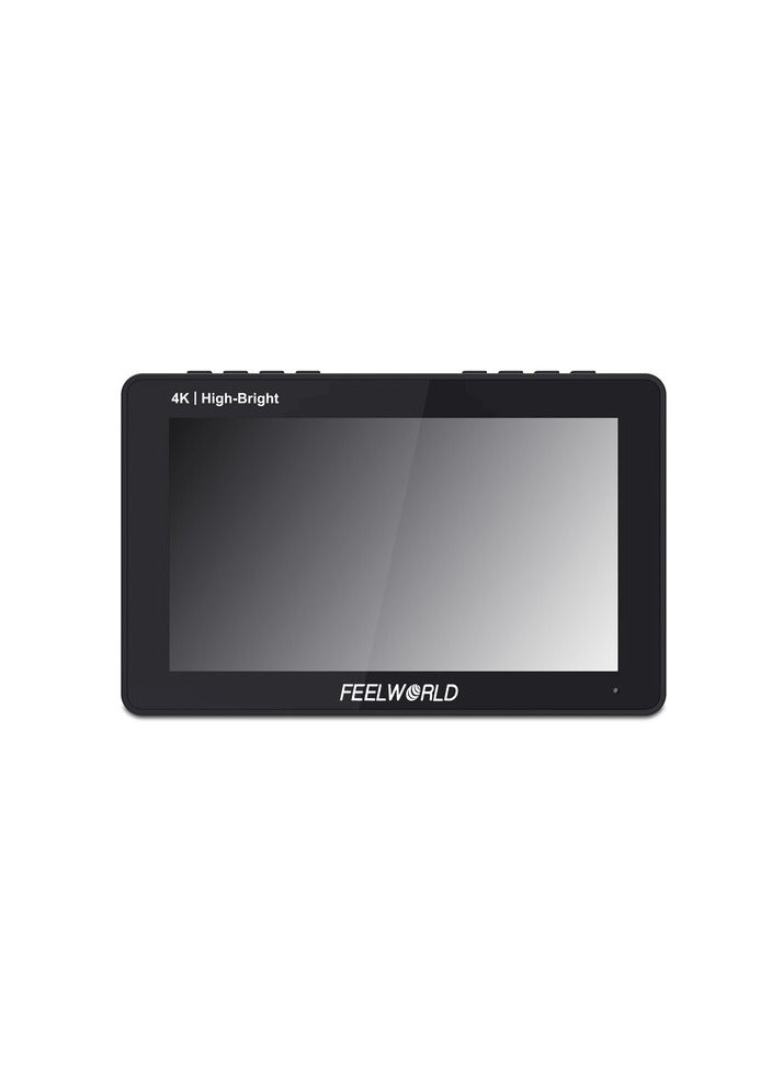 Feelworld FEELWORLD F5 Prox 5.5 Inch 1600nit High Bright DSLR Camera Field Monitor with F970 Battery 6600mAh and Bag, Touchscreen Waveform LUT External Install and Power Kit 1920x1080 HDMI in Out Type-c Input  - Image 2