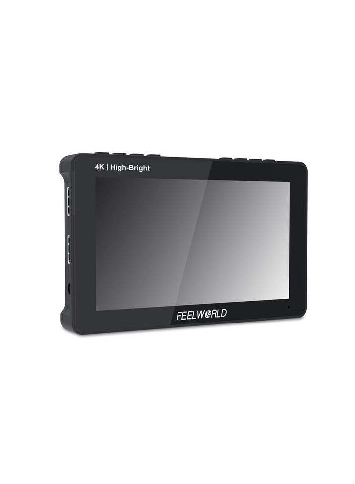 Feelworld FEELWORLD F5 Prox 5.5 Inch 1600nit High Bright DSLR Camera Field Monitor with F970 Battery 6600mAh and Bag, Touchscreen Waveform LUT External Install and Power Kit 1920x1080 HDMI in Out Type-c Input  - Image 5