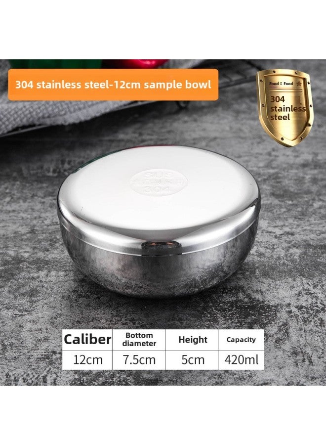 Food Grade 304 Stainless Steel Sample Retention Box Kindergarten Food Canteen Kitchen Food Sample Retention Special Box Bottle-Specifications:Large Cover Bowl (304 Material)  - Image 1