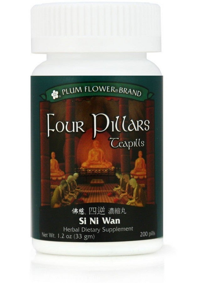 Plum Flower Four Pillars Teapills (Si Ni San Wan), 200 ct, Plum Flower 