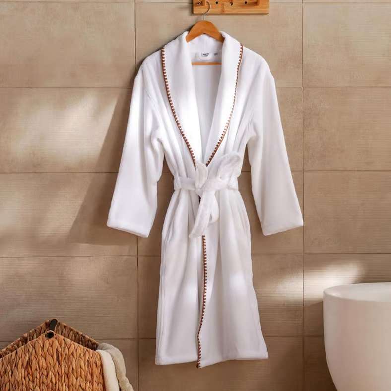 Pan Home Premium Turkish Cotton Bathrobe for Women - Image 1