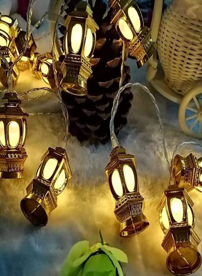 حبال رمضان مضيئة ببطارية 1.5 متر - Image 1