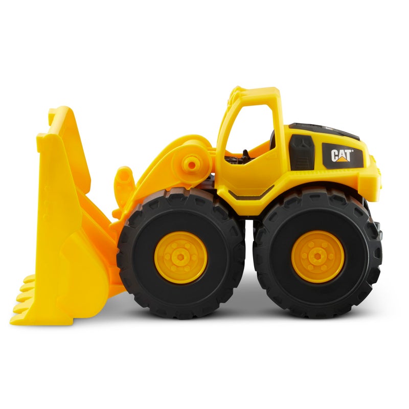 CAT Construction Toys, Construction Fleet 10" Front Loader Toy - Real Working Parts, Indoor/Outdoor, Sturdy Plastic Construction for 2+ Year Old Boys - Image 1