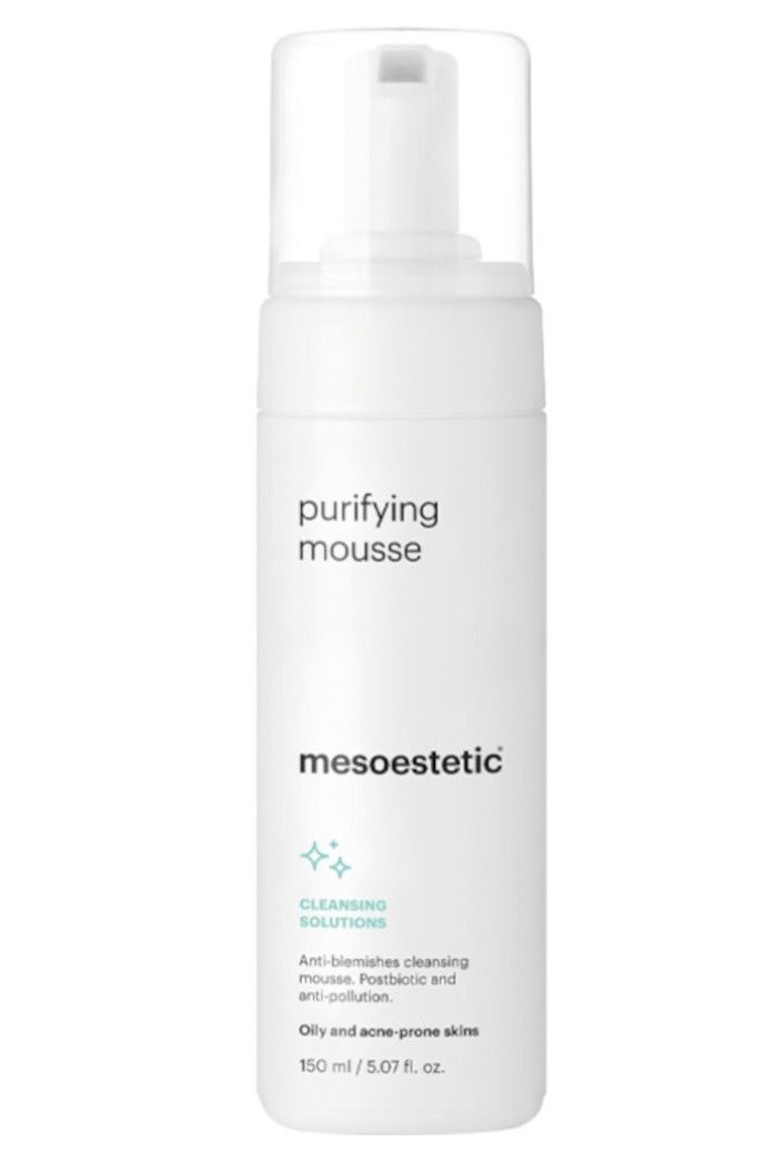 Mesoestetic Purifying Mousse for Oily and Acne Prone Skin 150ml - Image 1