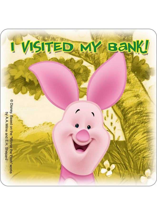 SmileMakers Disney Winnie The Pooh Bank Stickers 100 Per Pack - Image 4