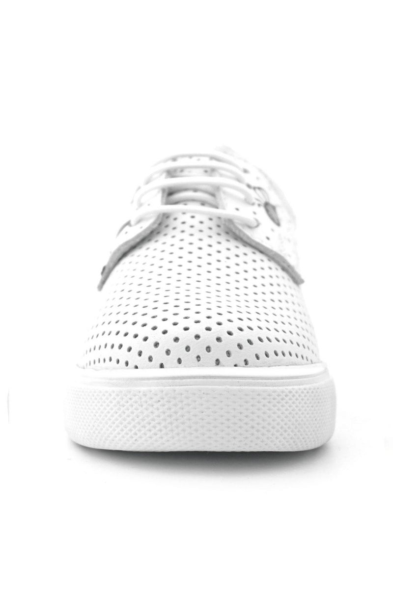 Rakerplus Raker Plus T-Bones casual shoes for kids, made of genuine white leather, with a special and flexible design. - Image 5