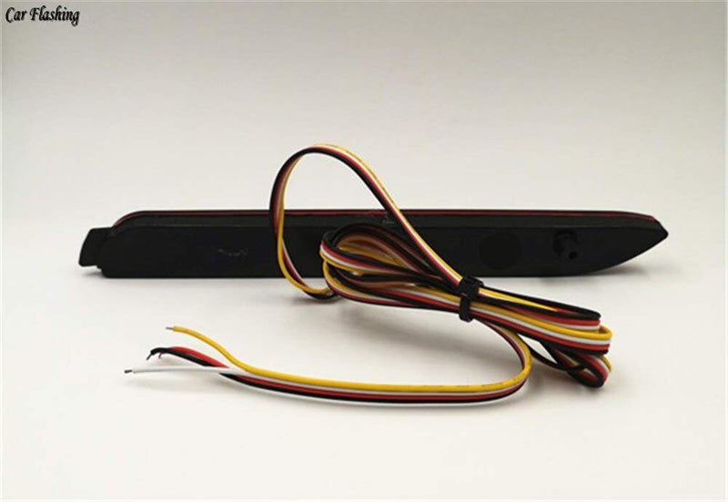AUTOMAZE مصباح فرامل LED عاكس خلفي من Automaze متوافق مع موديلات تويوتا إنوفا 2012-2015، مجموعة من 2 قطعة - Image 3