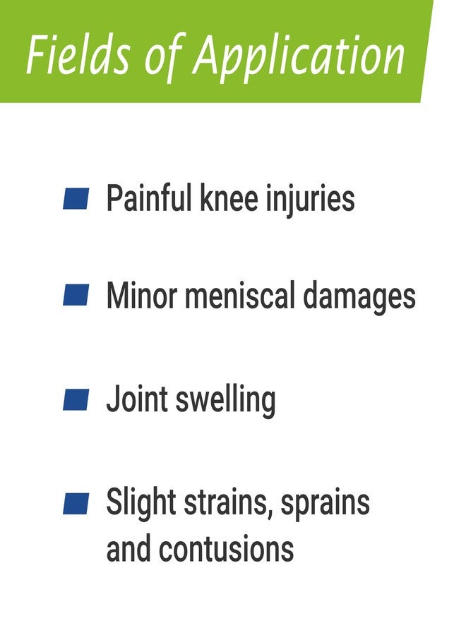 Actimove Sports Edition Knee Support Open Patella with COOLMAX AIR Technology - Sleeve for Pain Management - For Strains, Sprains & Swelling - Left/Right Wear - Black, Universal - Image 3