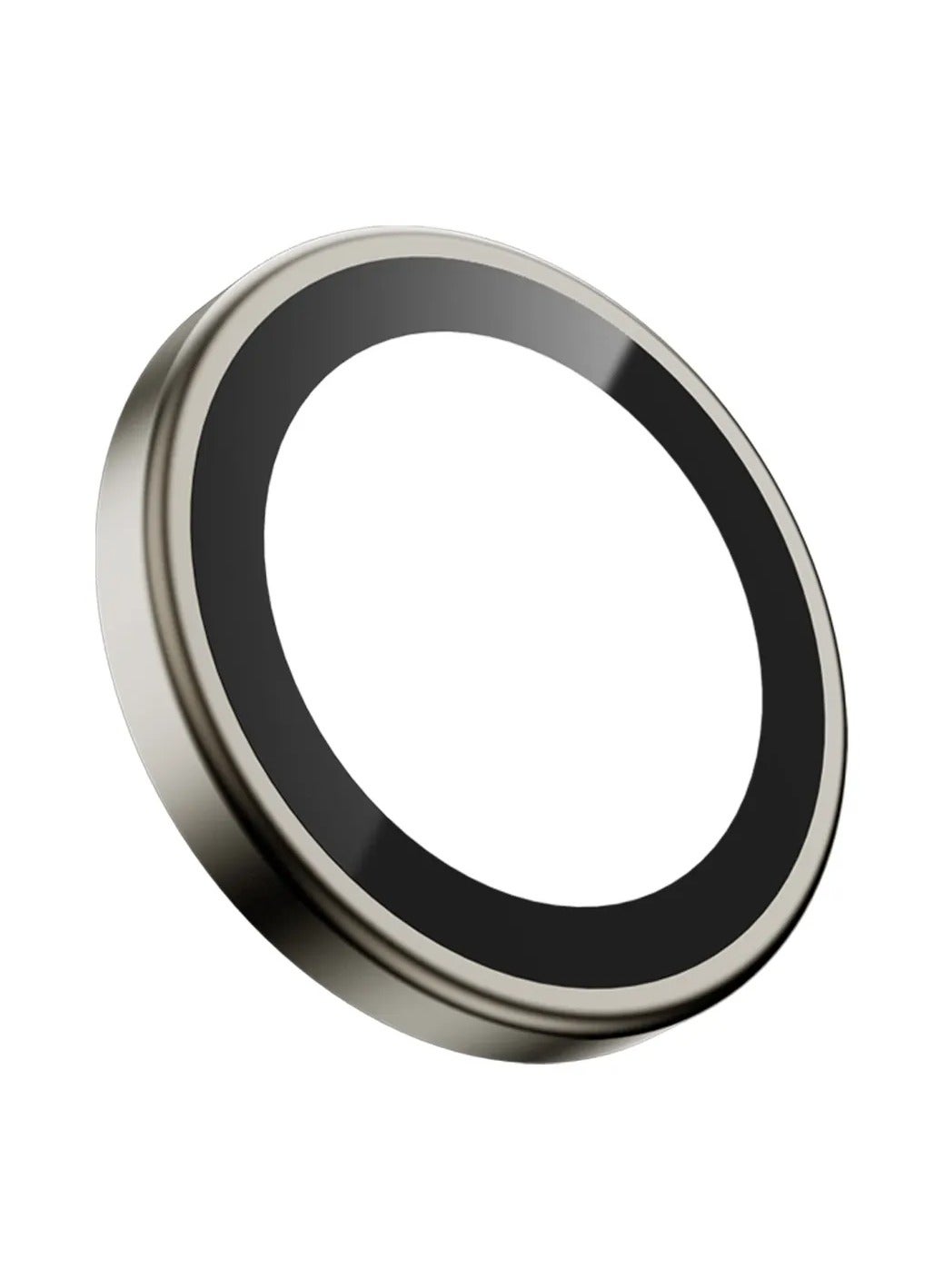 Classic Camera Lens for iPhone 16 Pro/Pro Max / Anti Reflective / Anti Fingerprint / Scratch Resistant / 360° Protection / Diamond Hardness / High Definition - Titanium