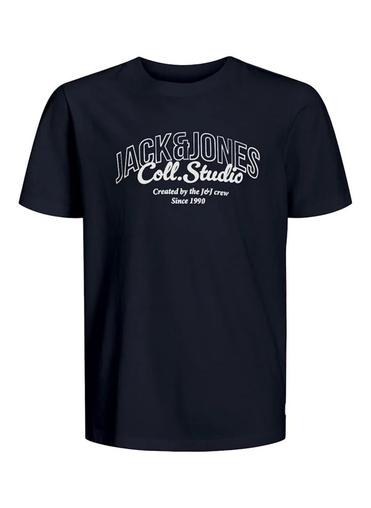 Jack & Jones Junior Kids Jjmakoto Crew Neck T-Shirt