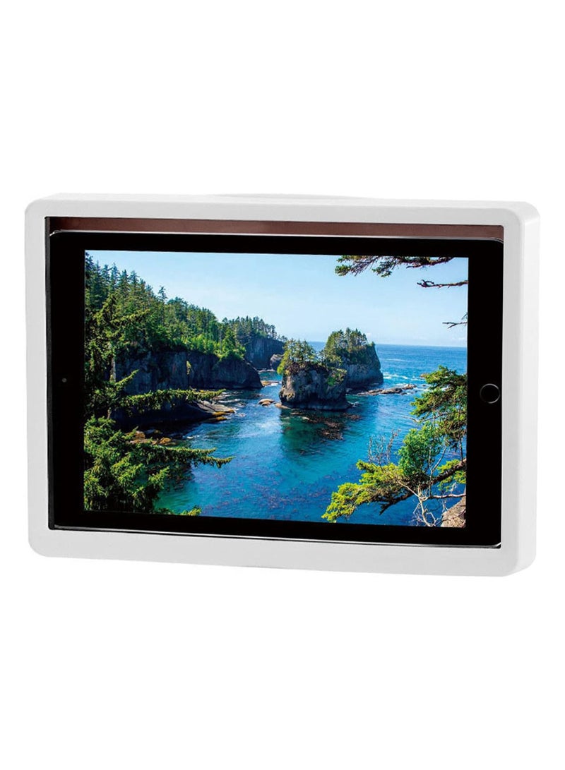 GGOOT Shower Tablet Holder Waterproof Screen Sealed Tablet Holder Anti-Fog-HD Touch Screen Wall Mounted Case  - Image 3