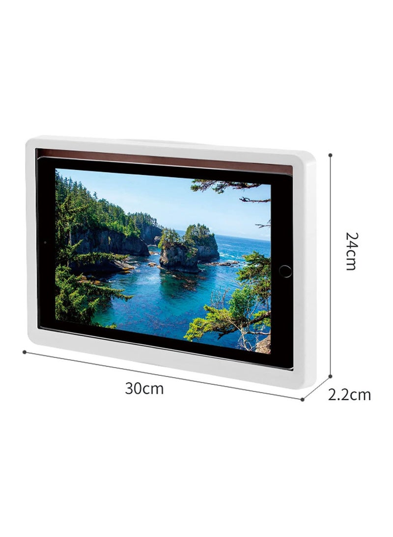 GGOOT Shower Tablet Holder Waterproof Screen Sealed Tablet Holder Anti-Fog-HD Touch Screen Wall Mounted Case  - Image 5