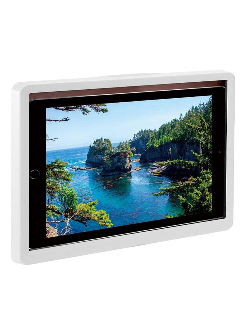 GGOOT Shower Tablet Holder Waterproof Screen Sealed Tablet Holder Anti-Fog-HD Touch Screen Wall Mounted Case  - Image 2
