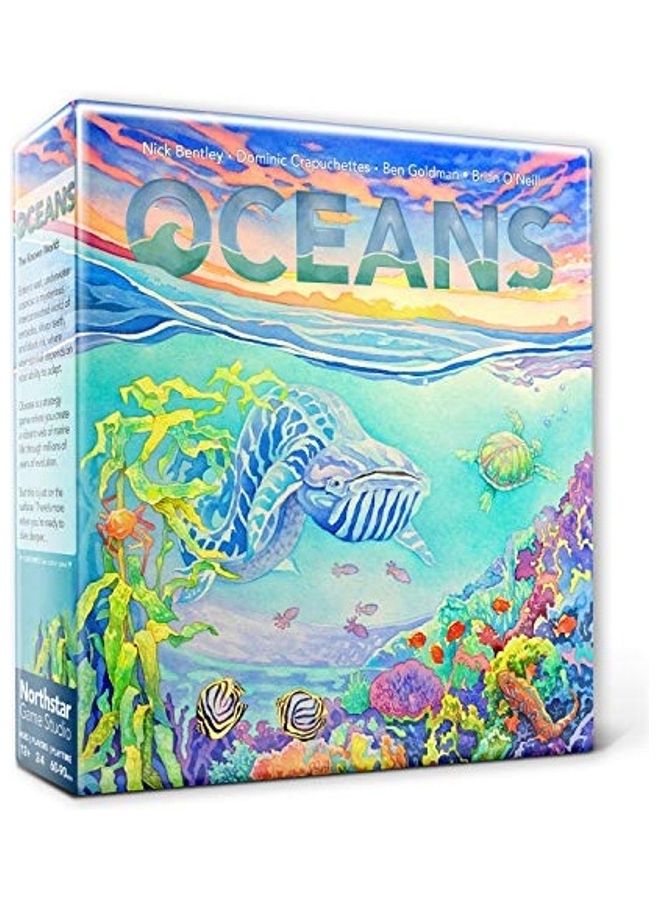 North Star Games Northstar Game Studio Oceans Board Game - Beautiful Strategy Ecosystem Game | Families, Teens & Adults - 2-4 Players, Age 12+, 90 Mins - Image 1