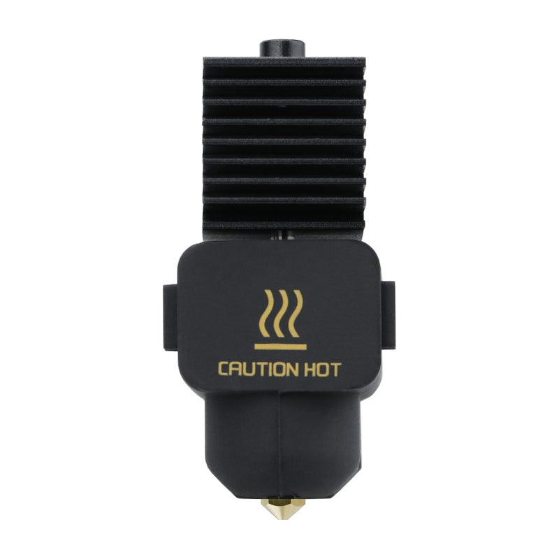 Upgraded Hotend Kit with Plated Copper Heater Block Heatbreak Compatible with Bambu lab A1/A1 mini 3D Printer Suitable for 1.75mm Filaments PLA/ABS/PETG/TPU/PP/PC/Nylon/PEEK/PEI Comew with 2pcs Wrench + Silicone Sleeve - 0.6mm Nozzle - Image 5