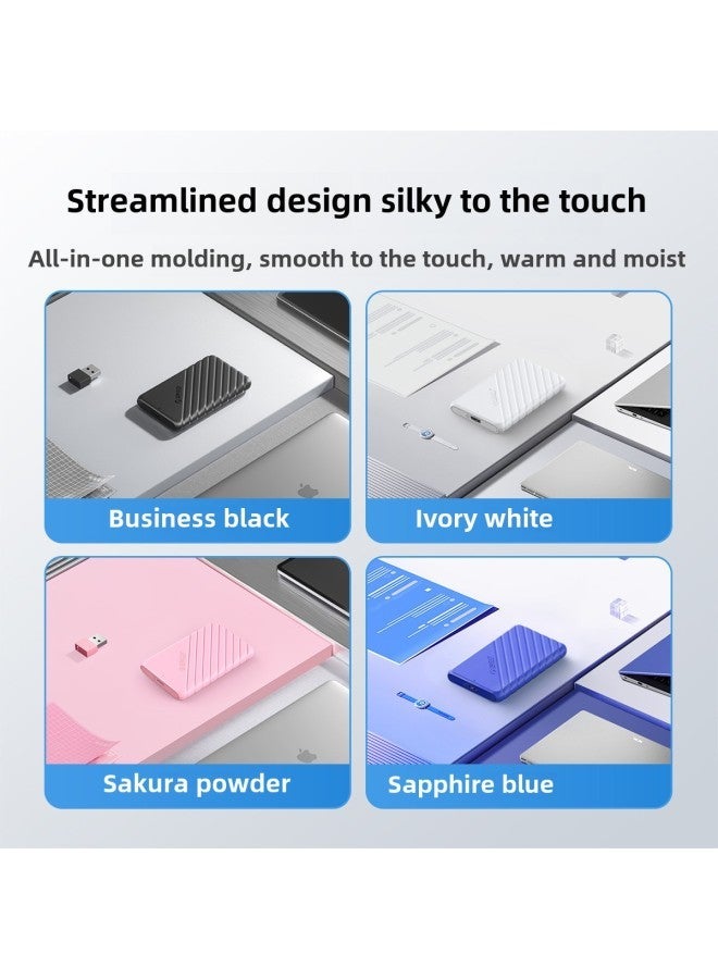 ORICO 25PW1 2.5 Inch SATA Serial Notebook External Solid State Mechanical SSD Mobile Hard Disk Box-Color:Two In Black And White (interface Type-C, Wiring A TO C 0.5M) - Image 3