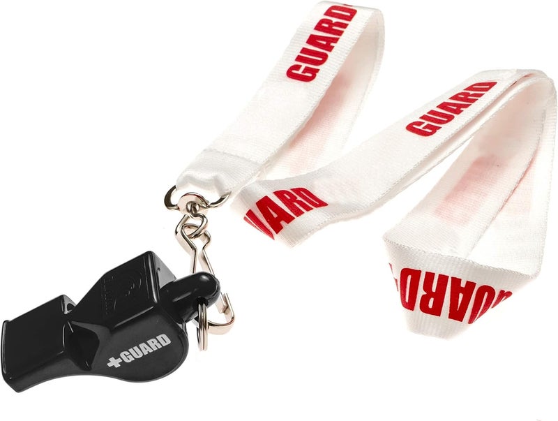Guard Whistle and Lanyard with Print