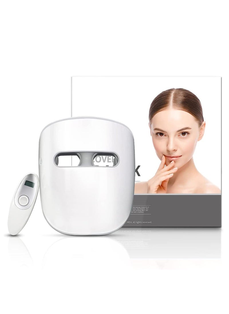 Y&D - Led Face Mask Light Therapy, Red Therapy for Face, Skin Care Wireless High Dose Red, Infrared & Blue Rejuvenation - Image 1