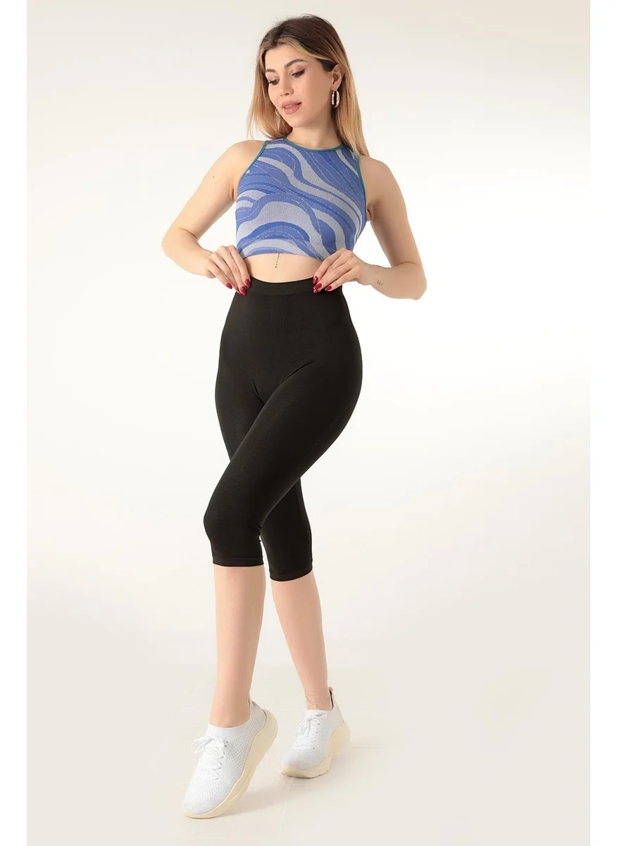 Miorre Women's Seamless Sports Short Tights