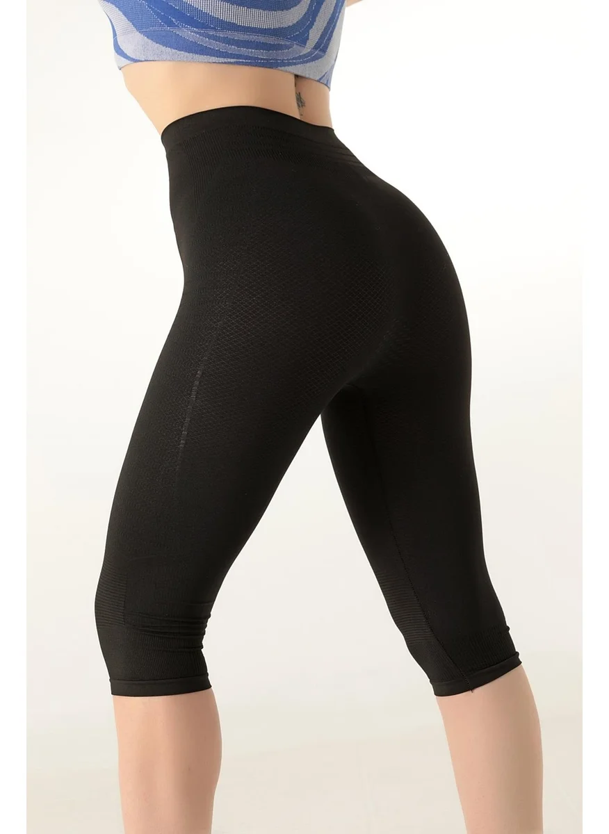 Miorre Women's Seamless Sports Short Tights