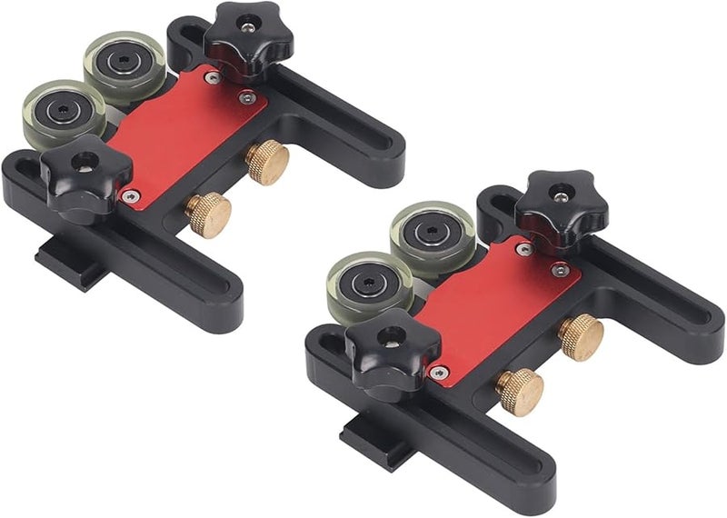 Aluminum Alloy Table Saw Feeder Durable Bearing Roller for Woodworking Projects - Image 4