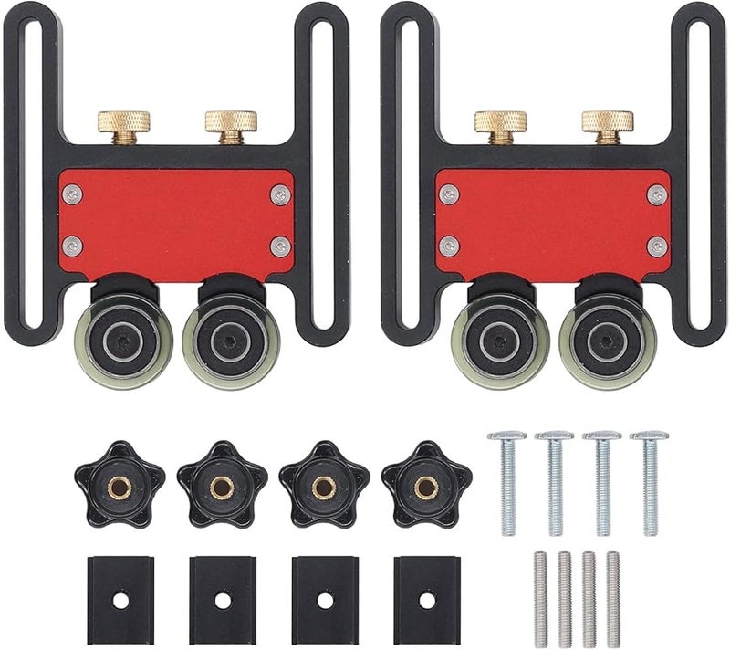 Aluminum Alloy Table Saw Feeder Durable Bearing Roller for Woodworking Projects - Image 5