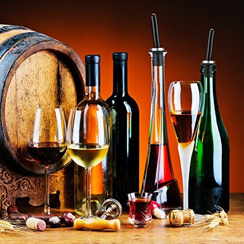 eBoot Black Rubber Pourer Cap Liquor Bottle Pourer Cover Dispenser Spout Dust Covers (48) - Image 4