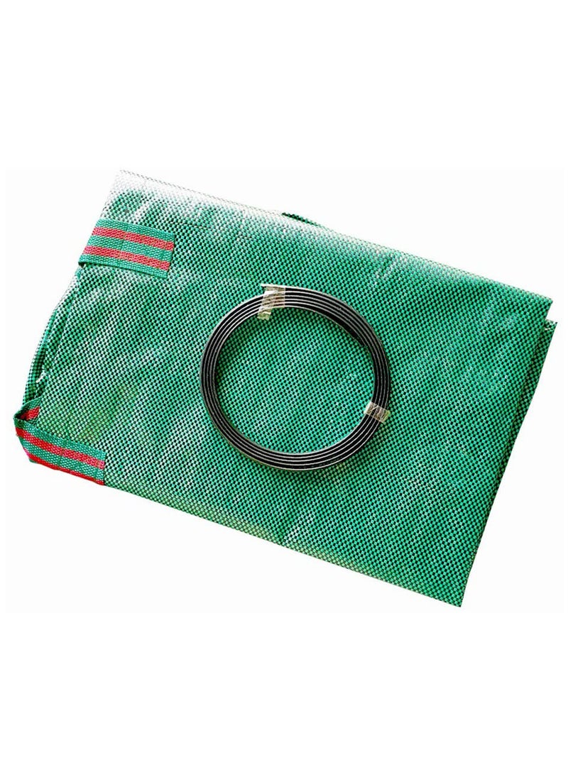 SOLARAE Garden Waste Bags for Collecting Leaves, Large Yard Dustpan, Reusable Garden Sacks with Handles, Plant waste grass, and Leaves - Garden Bin Bags, Garden Clippings Bags, Leaf Container - Image 5