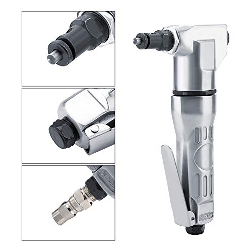 Walfront Air Nibbler Metal Cutter Nibblers Power Shears Nibblers High Hardness Blade Air Scissors Handheld Pneumatic Cutting Tool 2800Rpm - Image 4