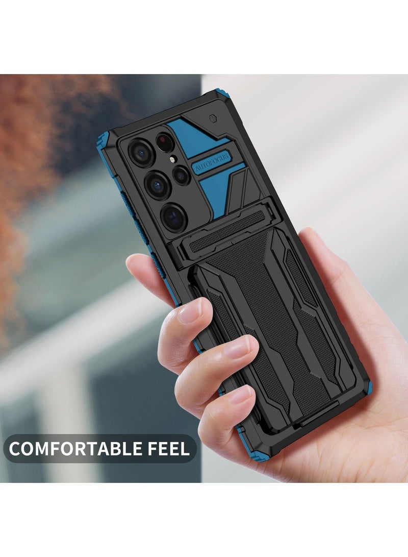 RICOONLINE Shockproof Protective Cases Cover Compatible for Samsung Galaxy S22Ultra Blue - Image 5