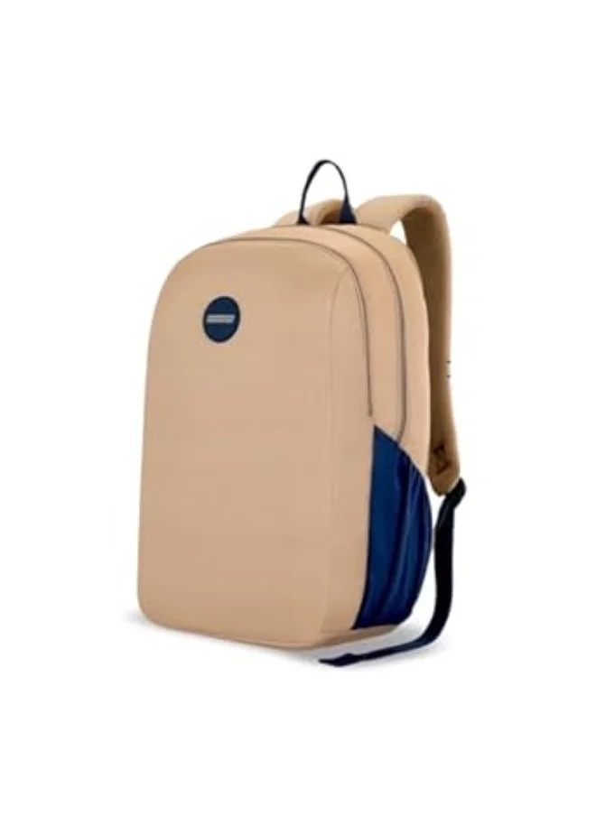 امريكان توريستر American Tourister Daybreak Backpack - Beige - 1 Year Global Warranty