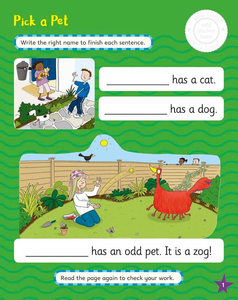 Read with Oxford: Stage 2: Julia Donaldson's Songbirds: My Phonics Activity Book - Image 3