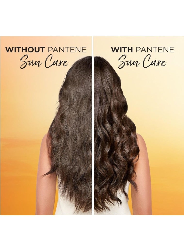 بانتين Pantene Sun Care Sun Protect Leave-In Hair Spray + Swim Protect Leave-In Hair Balm, Sparkling Fresh Scent, Protects Hair from UV Damage, Salt & Chlorine... - Image 2