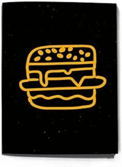 Generic THE INKJECTION A5073L, A5 Notebook Burger illustration design 