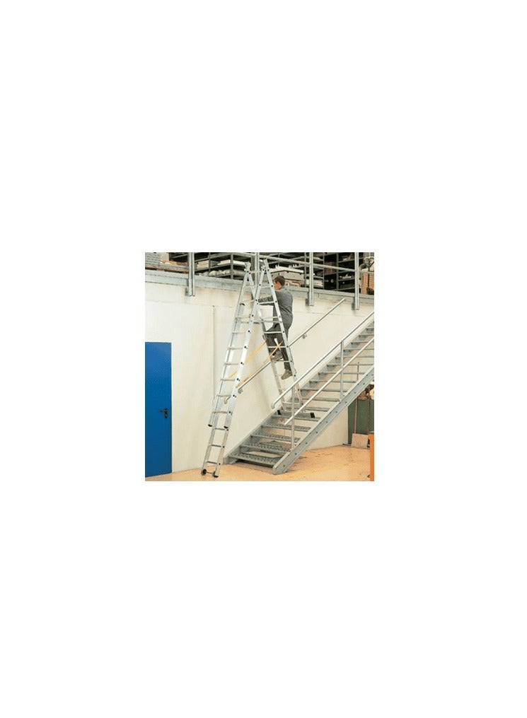 ABBASALI Multi Purpose 4x2 x 2.6m Foldable Aluminium Ladder 8 Rungs  - Image 5